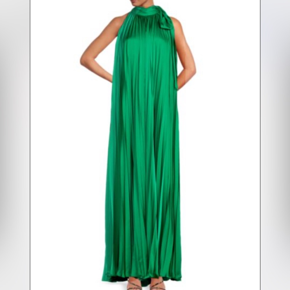 Halter Trapeze Gown